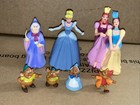 Vintage Disney Store Cinderella Figures Lot Pvc Toy Figurines Fairy Godm 4 Mice