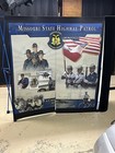 Missouri State Highway Patrol Display Recruit Pop Up  hard Rolling Case Man Cave