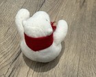 Vintage Dakin Coca-cola Polar Bear Plush With Red Scarf 6    Stuffed Animal