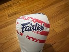Fairtex Bgv1 Usa Flag Muay Thai Boxing Gloves Leather 12 Oz 