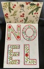 Punch Studio Pocket Notepad Holly Filled Noel On A Snowy White Background 45389