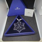 New 2016 Swarovski Crystal 3  Annual Christmas Holiday Ornament In Box 5180210