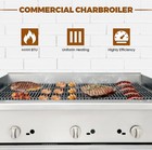 36   Commercial Radiant Charbroiler Grill Broiler Gas   Propane Restaurant New