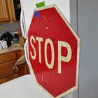 Stop Sign 30  Authentic Retired Street Traffic Road Sign Lot 12-511