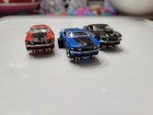 3 Road Race Replicas Mustangs  Ho Tjet Slot Cars Dash Jl Aw Mm