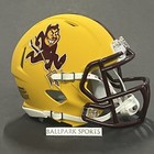 Arizona State Sun Devils Speed Mini Helmet Riddell Ncaa Gold Alternate New 