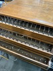 Antique Thread Spool Cabinet 3 Drawers 