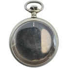 Antique 46mm P n  Lackcritz Open Face Pocket Watch Case Nickel Alloy Usa
