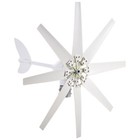 12000w Wind Turbine Generator Kit 8 Blades Windmill Dc 24v Charger Controller---