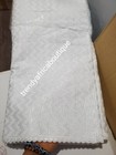 5 Yards Sale  Pure White Soft Swiss Lace Fabric For Africa Men Outfit  Sold 5yds