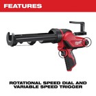 Milwaukee 2441-20 M12 10 Oz Caulk   Adhesive Gun  tool Only 