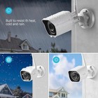 Zmodo 1080p Full Hd Outdoor Wireless Security Camera System  4 Pack Smart Home I