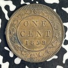 1859 Canada Large Cent Lot t8416 High Grade  Beautiful 