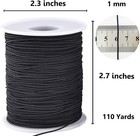 1mm Elastic Stretch Crystal String Cord For Jewelry Making Bracelet Bea