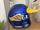 Vintage Nos  Alsport Open Face  Bmx Moto Helmet  And Nos Arai Visor - Gt Bmx