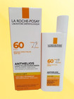 La Roche Posay Anthelios Ultra Light Fluid Sunscreen Spf 60 1 7 Oz Exp  2028 2pc