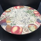 John Derian X Target Fall Thanksgiving Tossed Fruit 12  Cake Stand Plate New