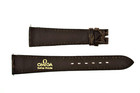 Omega Nos Vintage Leather Watch Strap Brown 19 14 19mm  b214 