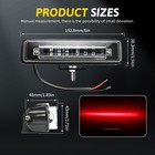 New Led Forklift Safety Light Red Zone Warning Lights 2 Pack Warehouse Safety