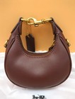 Cr508 Coach Brown Jonie 2way Crossbody Mini Bag Leather Outlet Products Nwt