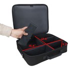 Enhance Designer Edition Trading Card Game Shoulder Bag For Deck Boxes  black 