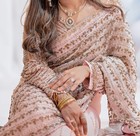 Peach Silk Soft Saree