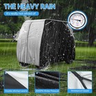 Heavy Duty Golf Cart Cover 4 Passengers Snow Waterproof For Yamaha Ezgo Club Car