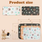 Yuepet Waterproof Guinea Pig Blankets Washable 3-pack Small Animal Fleece Cage L