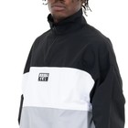 Pro Club Men s Comfort Tri-color Cotton nylon Half Zip Track Jacket