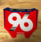 Hunter Lawrence  96 Front Number Plate Decal Replica Supercross Graphic Quality