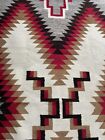 Antique 1920s Navajo Rug Native American Blanket Eye Dazzler 55x72    Crystal Teec