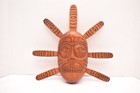 Vintage Northwest Coast Nootka Native American Sun W rays Effigy Mask 14 5 