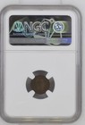 1870 Ceylon 1 4c Mint Error Pf63 Bn Double Struck Ngc