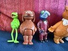 Vtg Fisher Price 1970s Muppet Show Stick Puppet Figures Lot Of 7