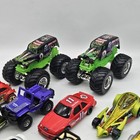 Huge Lot Of 18 Hot Wheels   Matchbox Diecast Cars - Vintage  Monster Trucks
