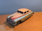 Very Rare Vintage Tin Friction Greyhound Dog Car Made In Japan 1950s Toy