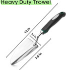 Heavy Duty Stainless Steel Trowel  Garden Shovel  Hand Shovel  Gardening Tool