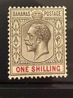 Bahamas -   80 Kgv 1 Shilling Mint H And Used Cv  13 25 - Gem