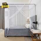 4 Corners Mosquito Net Princess Lace Poster Bedding Canopy Netting Full Sizes Ne