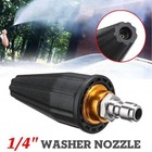 4 0gpm High Pressure Washer Rotating Turbo Nozzle Spray Tip 4000psi 1 4  Quick
