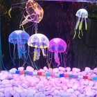 5pcs Color Glowing Effect Artificial Jellyfish For Aquarium Fish Tank Decorate