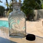 Veterinary Apothecary Glass Bottle Humphrey s Homeopathic Jar Embo  Horse W  Cap