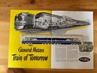 Nos Emd Electro Motive Gm General Motors Locomotives Train Of Tomorrow Brochure