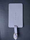 Faux Leather Travel Luggage Tags Set - Assorted Colors  Quotes  Buckle Strap