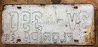 Vintage 1939 Florida License Plate 3v-390