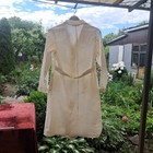      Vintage Soviet Hospital Cotton Women Robe Ukrainian Ssr Kharkiv Medical Dress