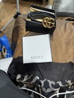 Gucci Belt Small Gold Gg Unisex 1 Size 34  85cm  Leather
