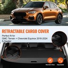 Retractable Trunk Cargo Cover For Gmc Terrain   Chevrolet Equinox 2018-2024