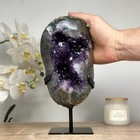 Uruguayan Amethyst Geode  Elegant Display Piece  Mws1574