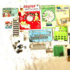 Assorted Vintage Snaps Fasteners Hooks Eyes Sewing Notions Most New Some Used